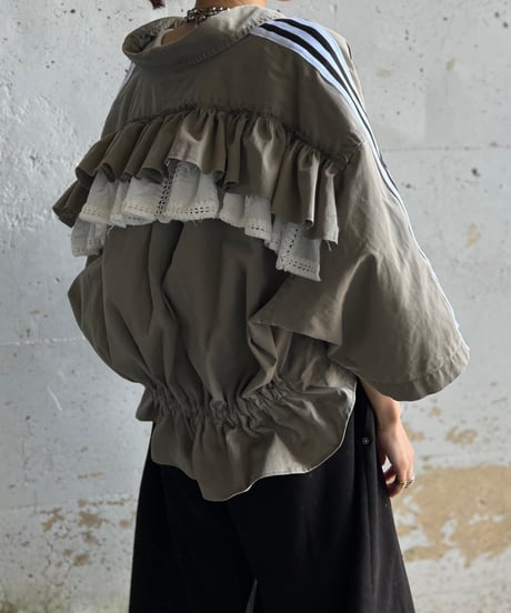 remake frill shirt
