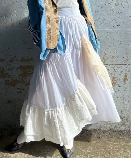 remake asymmetry volume skirt A