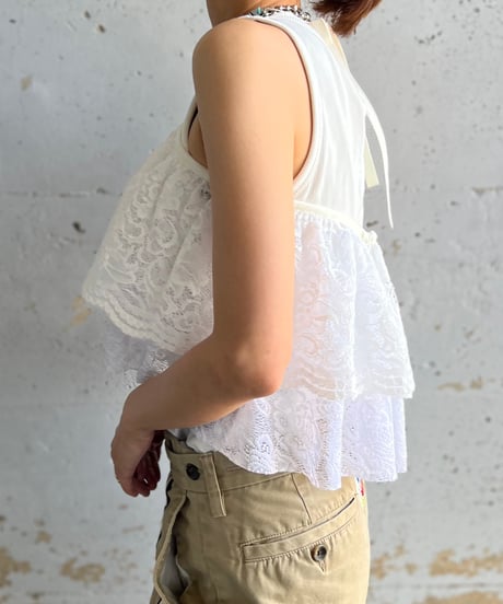 sweet veil -layered lace accessory-
