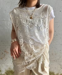 lace nosleeve drawings tops