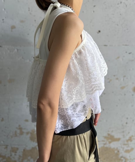 sweet veil -layered lace accessory-