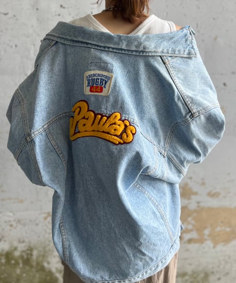 remake playful denim jacket