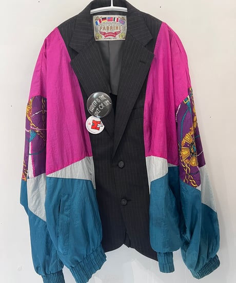 remake colorful nylon jacket