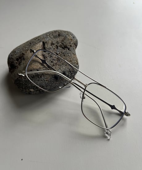 Metal Frame Square Eyewear B