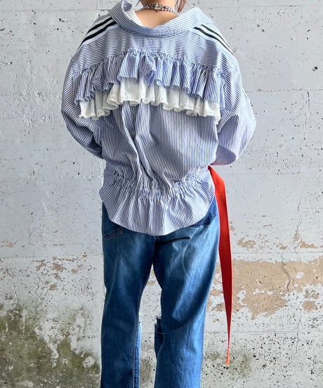 remake frill shirt C