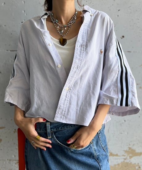 remake frill  half shirt