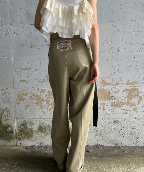 remake difference line pants B