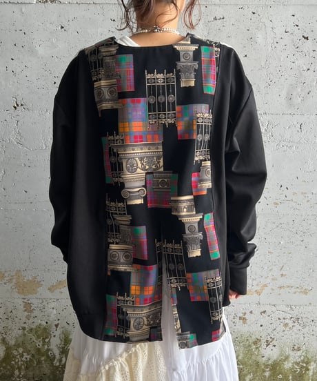 remake sporty tailored jacket A