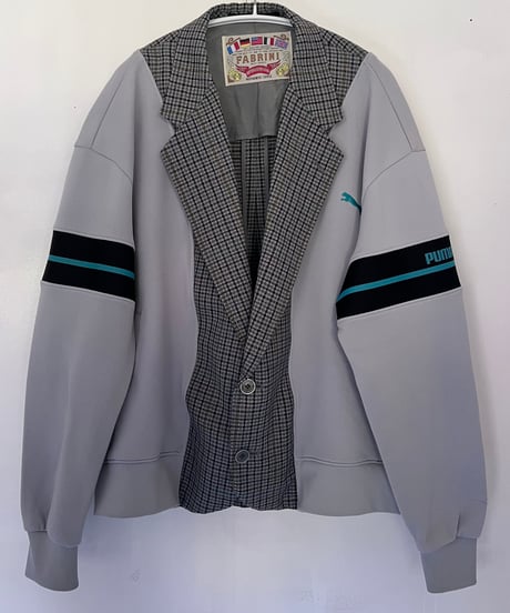 remake sporty tailored jacket C