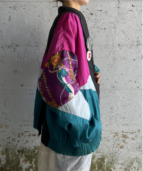 remake colorful nylon jacket