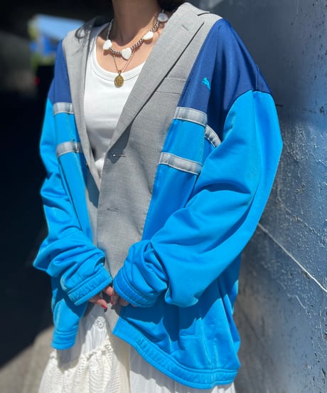 remake sporty tailored jacket