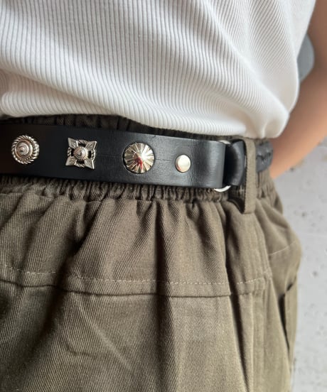 leather studs belt