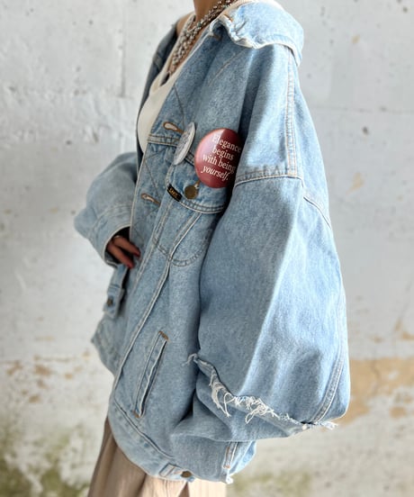remake playful denim jacket