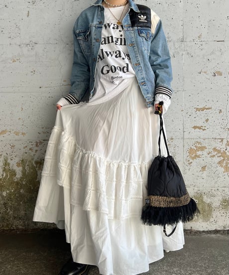noir tulle bag