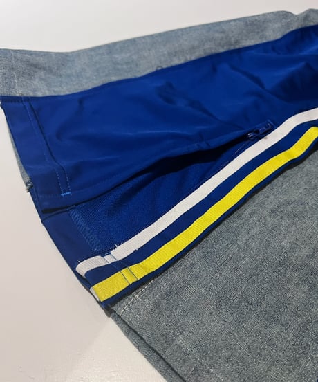 remake sporty  docking denim pants