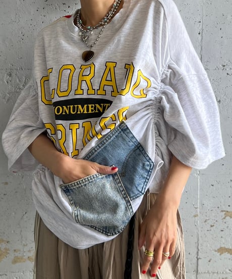 remake pocket drawing tee