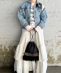 noir tulle bag