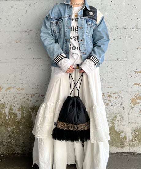 noir tulle bag