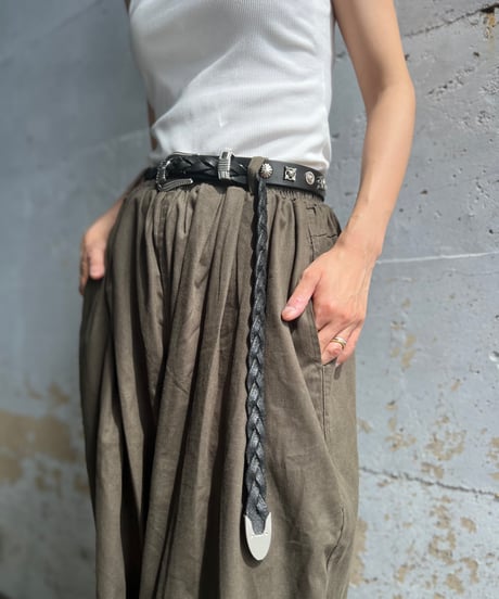 leather studs belt