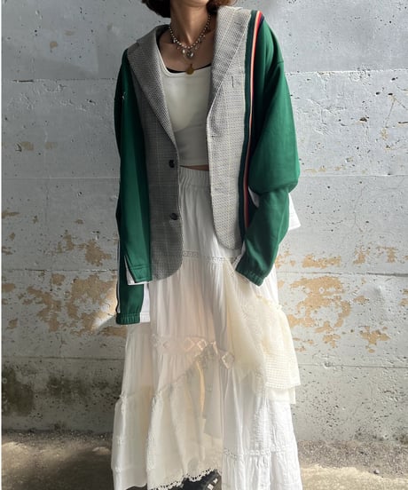 remake sporty tailored jacket D