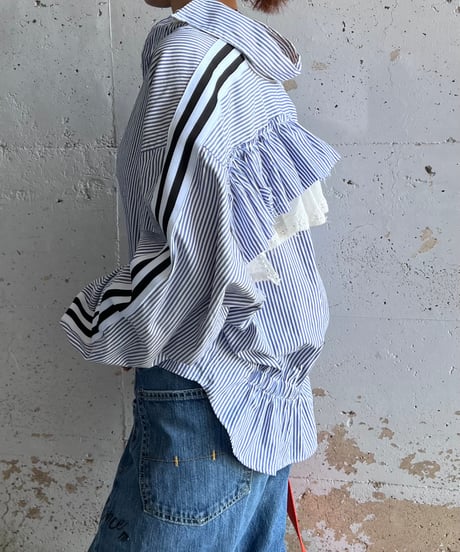 remake frill shirt C