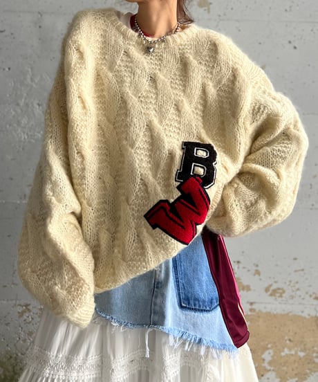 patchwork mood knit