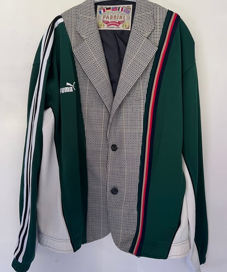 remake sporty tailored jacket D