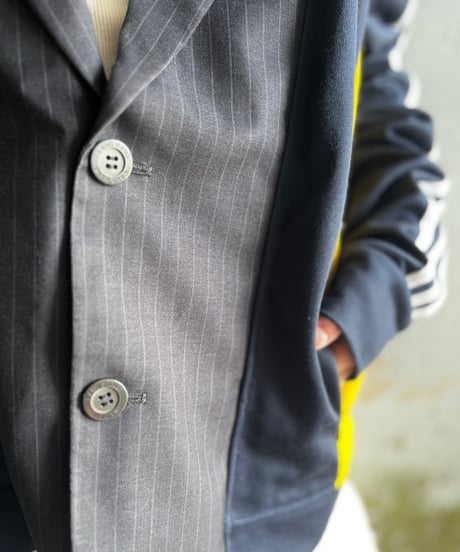 remake sporty tailored jacket C