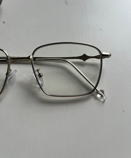 Metal Frame Square Eyewear A