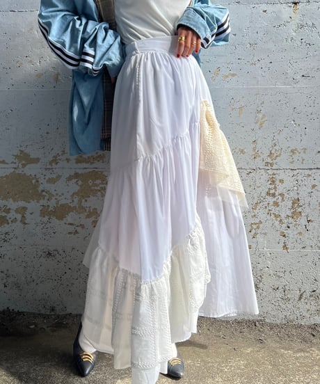 remake asymmetry volume skirt A