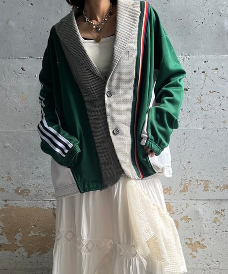 remake sporty tailored jacket D