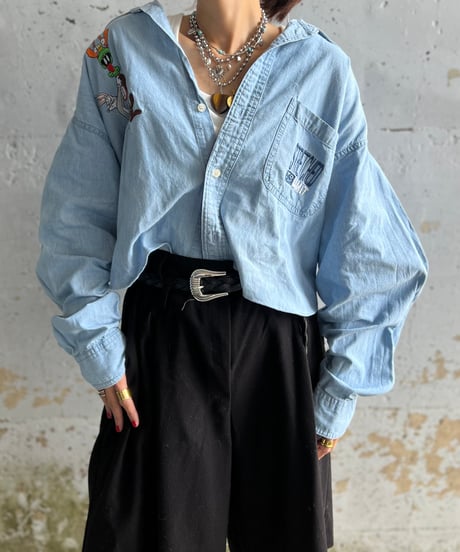 remake frill shirt