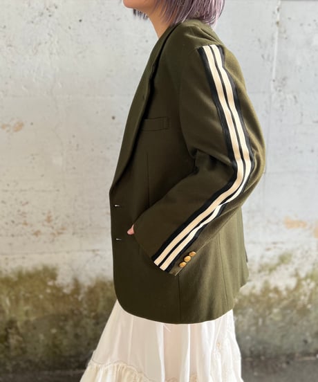remake bijou emblem line jacket