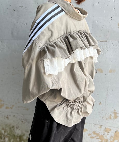 remake frill shirt