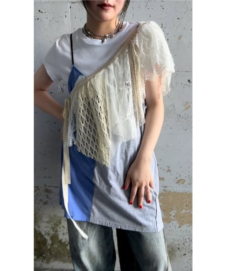 lace mix shawl