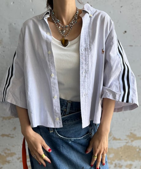 remake frill  half shirt