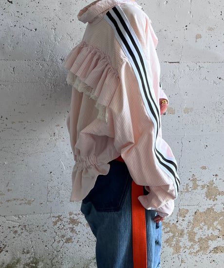 remake frill shirt
