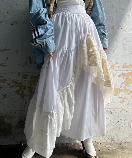 remake asymmetry volume skirt A