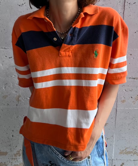 remake frill polo shirt B