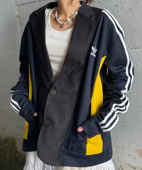 remake sporty tailored jacket C