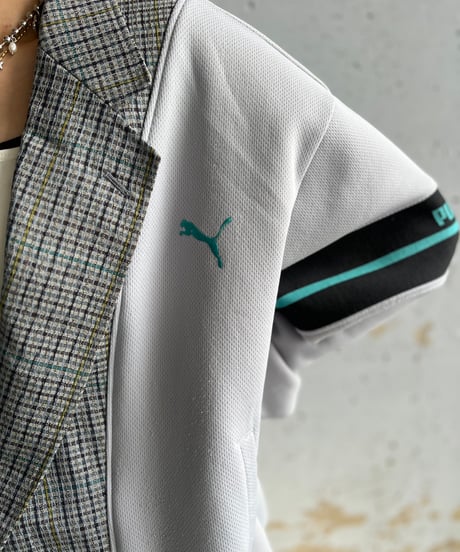 remake sporty tailored jacket C