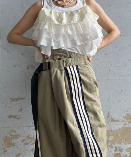 remake difference line pants B