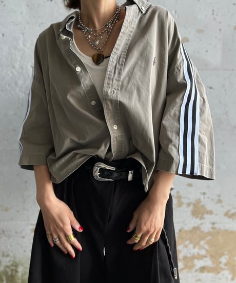 remake frill shirt