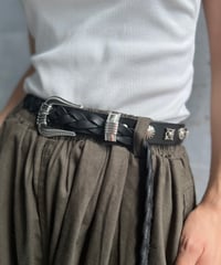 leather studs belt