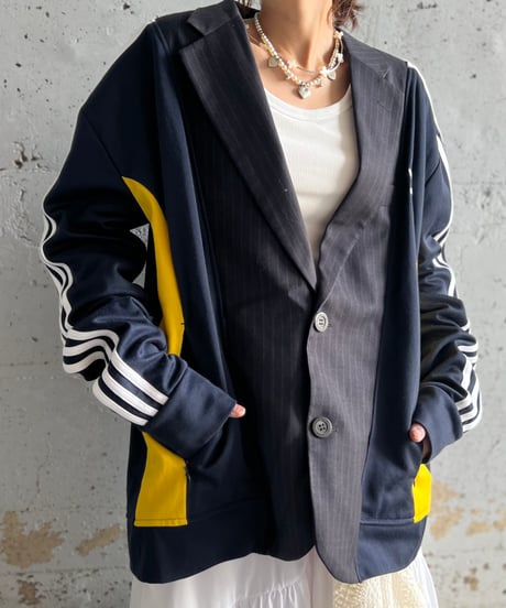 remake sporty tailored jacket C