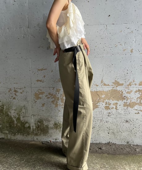 remake difference line pants B