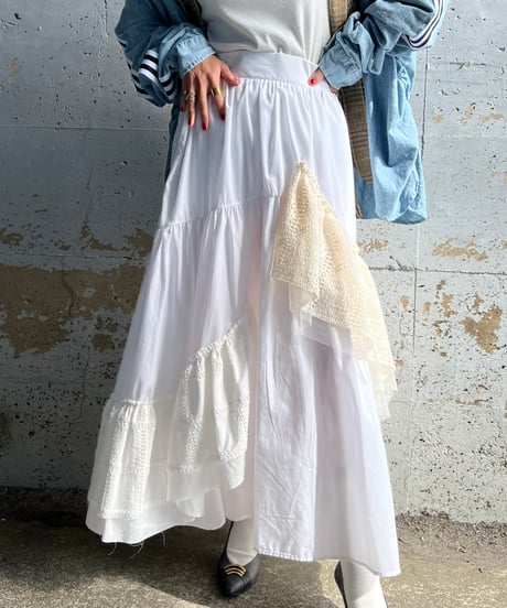 remake asymmetry volume skirt A