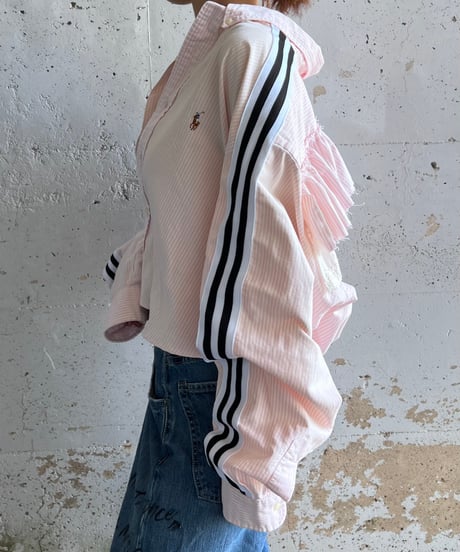 remake frill shirt