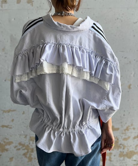 remake frill  half shirt