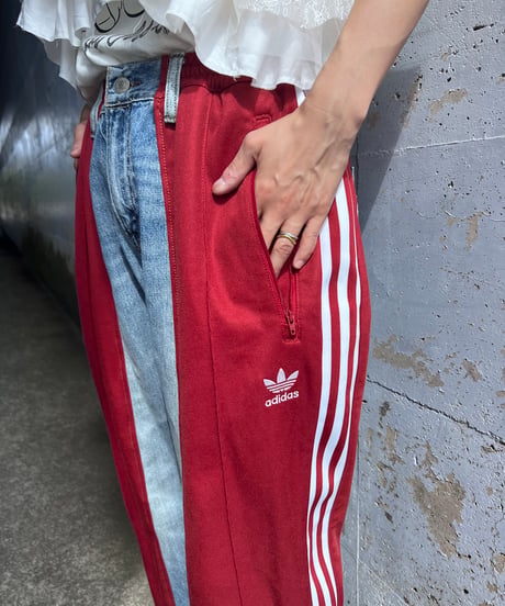 remake sporty  docking denim pants